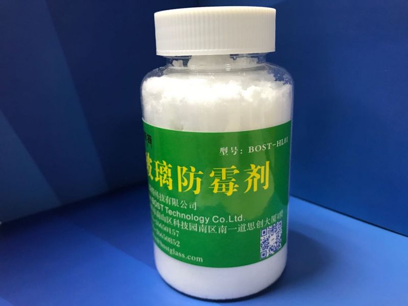 Coated glass interleaving powder