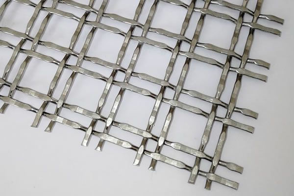 Crimped Mesh Railings